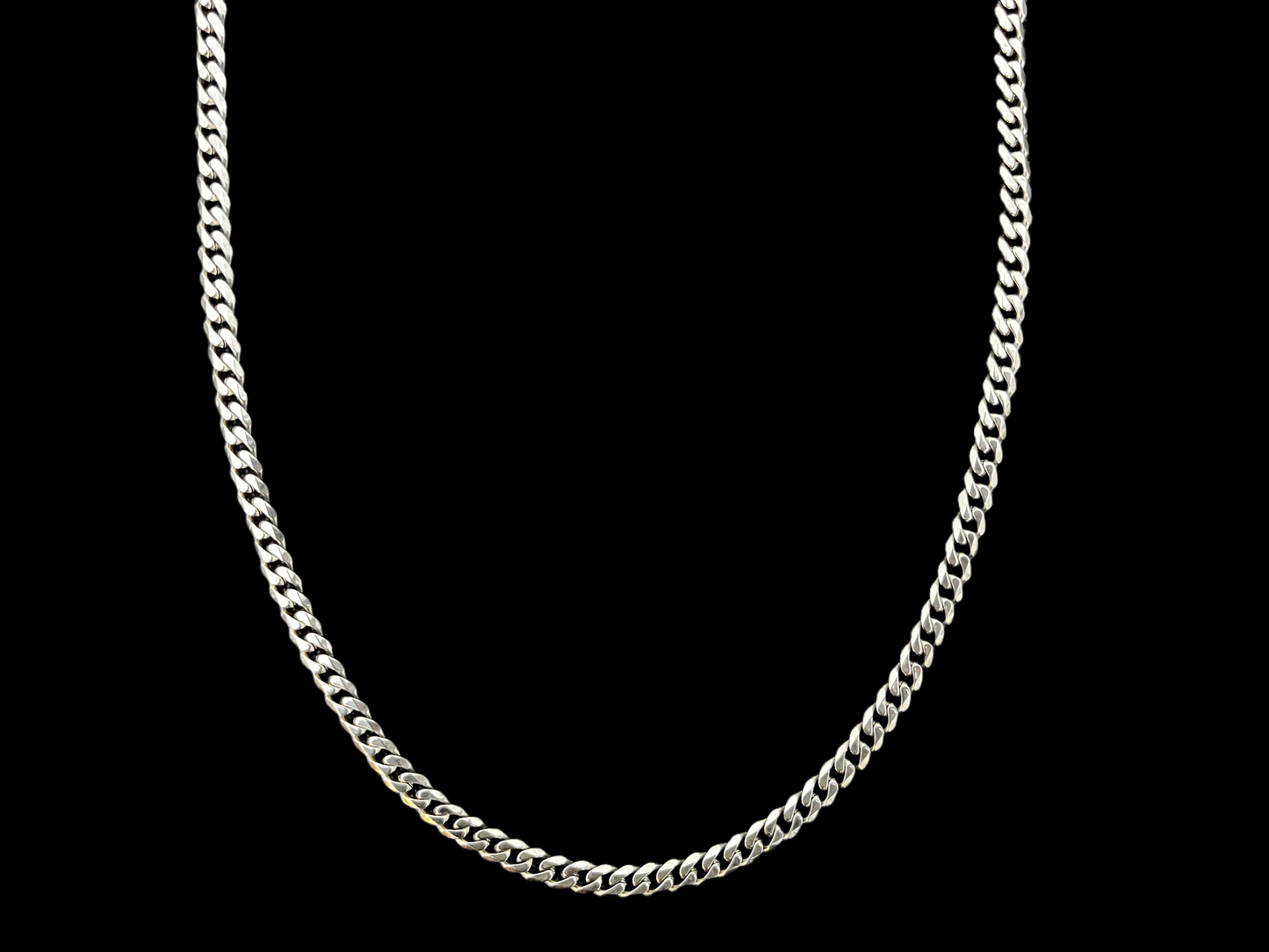 Cuban Titanium Chain, 3mm 5mm 7mm - VALTROVO
