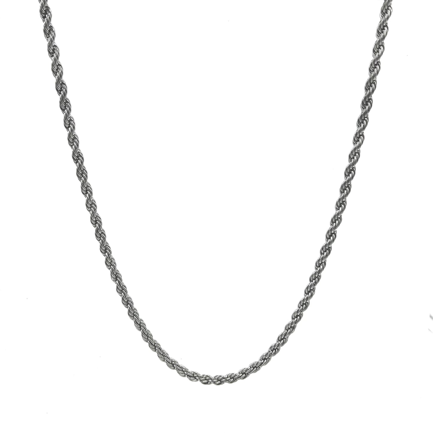 Rope Chain Stainless Steel 2mm, 4mm, 5mm - VALTROVO