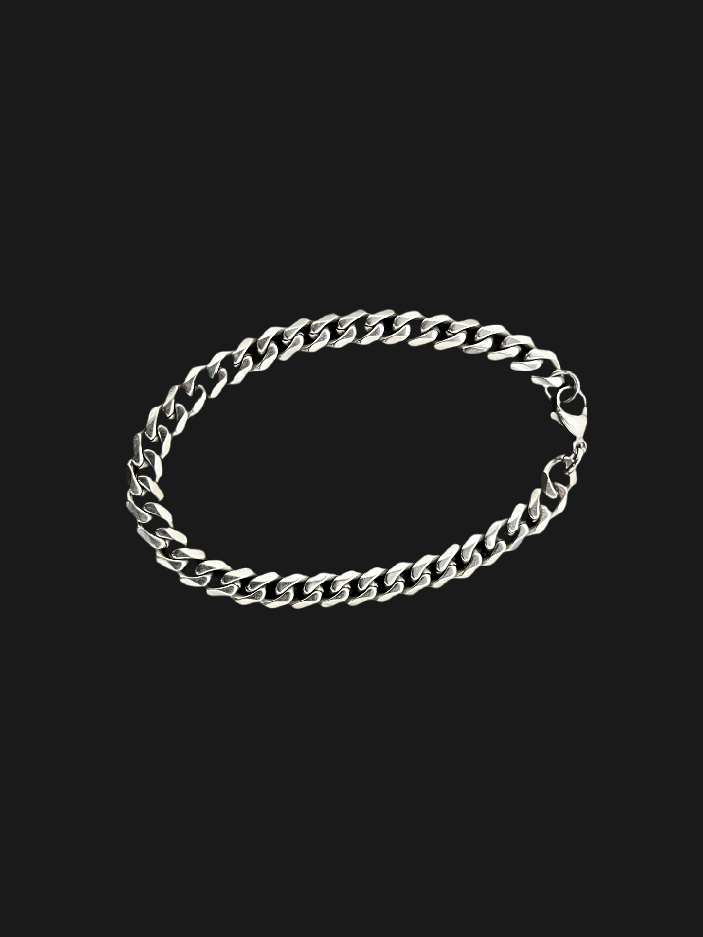 Cuban Stainless Steel Chain Bracelet 3mm, 5mm, 7mm - VALTROVO