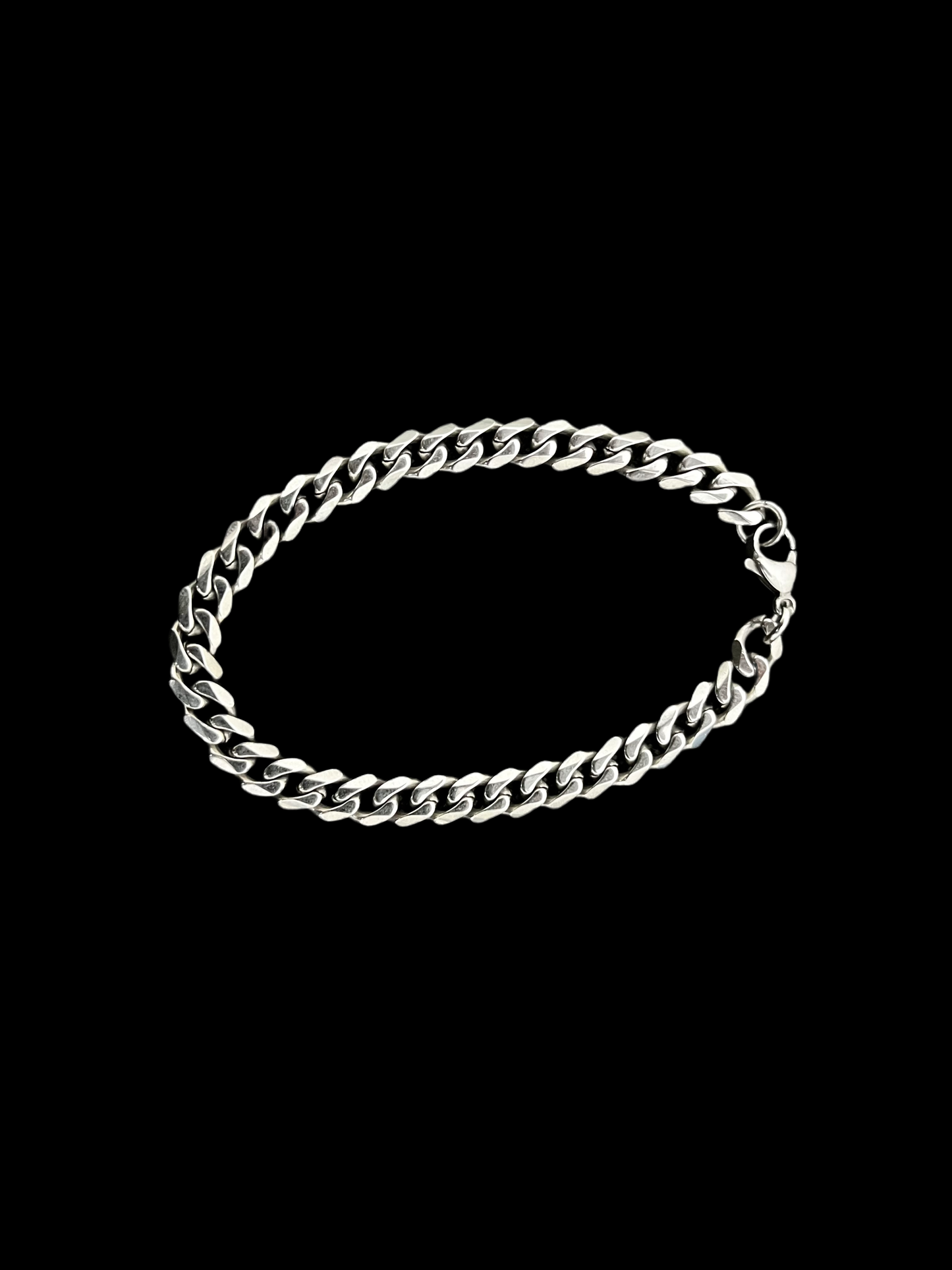 Cuban Stainless Steel Chain Bracelet 3mm, 5mm, 7mm - VALTROVO