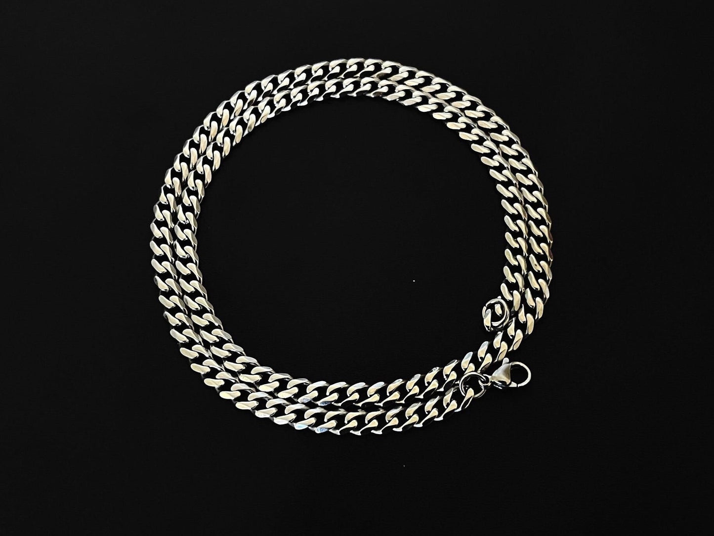 Cuban Curb Chain Stainless Steel 3mm 5mm 7mm - VALTROVO